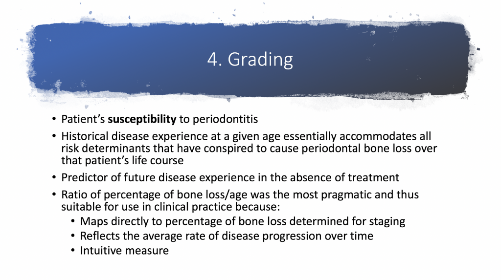 The New Perio Classification - Reena Wadia